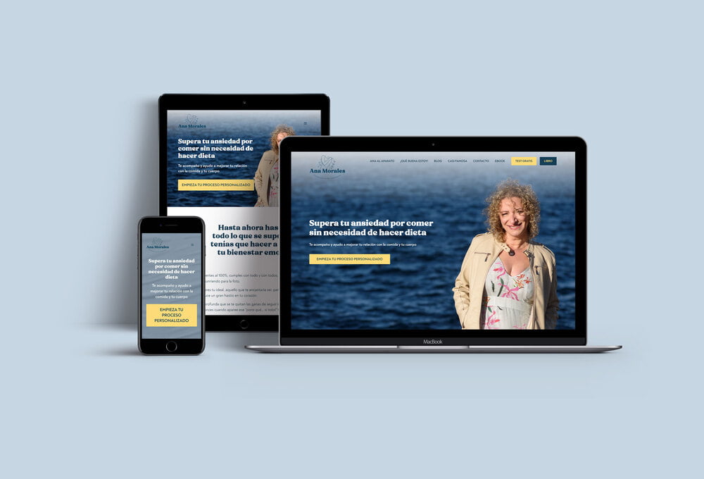 lydia calero proyecto web ana morales psicologa